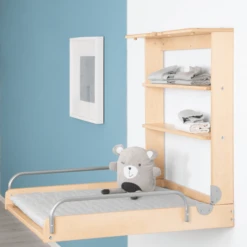 Roba Wandcommode Incl. Aankleedkussen Style Zilvergrijze Sterren -Winkel Voor Kinderproducten roba wandcommode incl aankleedkussen style zilvergrijze sterren a315578 2