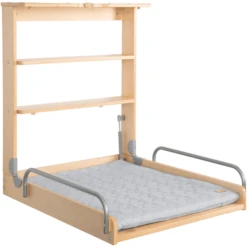 Roba Wandcommode Incl. Aankleedkussen Style Zilvergrijze Sterren -Winkel Voor Kinderproducten roba wandcommode incl aankleedkussen style zilvergrijze sterren a315578 4