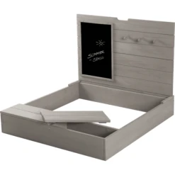 Roba Zandbak Met Deksel, Bord En Haken -Winkel Voor Kinderproducten roba zandbak met deksel bord en haken a307788 4