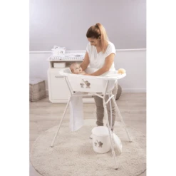 Rotho Babydesign Luieremmer Bella Bambina In Wit Modern Elephants -Winkel Voor Kinderproducten rotho babydesign luieremmer bella bambina in wit modern elephants a231769 3