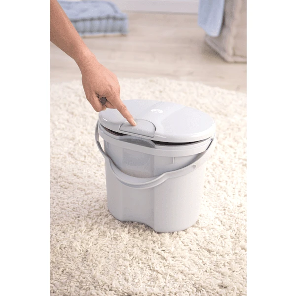 Rotho Babydesign Luieremmer TOP Stone Grey 5 Rotho Babydesign Luieremmer TOP Stone Grey - Afbeelding 3