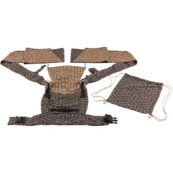 SCHMUSEWOLKE Draagzak Half Buckle Graphic Copper Modal 10 SCHMUSEWOLKE Draagzak Half Buckle Graphic Copper Modal -Winkel Voor Kinderproducten schmusewolke draagzak half buckle graphic copper modal a371901 3