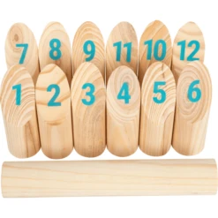 Small Foot ® Vikingspel Kubb Met Getallen " Active -Winkel Voor Kinderproducten small foot vikingspel kubb met getallen active a409951 2