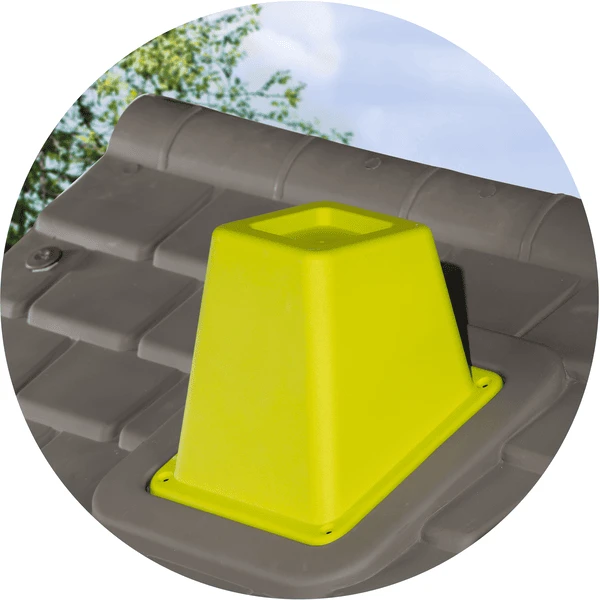 Smoby Speelhuis Neo Jura Lodge Accessoires Schoorsteen 4 Smoby Speelhuis Neo Jura Lodge Accessoires Schoorsteen - Afbeelding 2