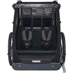 THULE Kinderfietskar Coaster XT Black -Winkel Voor Kinderproducten thule kinderfietskar coaster xt black a295079 3