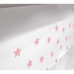 TiCAA Hemelbed Sterren Wit-Roze Var. 2 Met 5 Lades -Winkel Voor Kinderproducten ticaa hemelbed sterren wit roze var 2 met 5 lades a227150 3