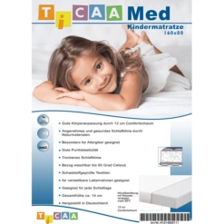 TiCAA Kinder Matras MedAllergen 80 X 160 Cm -Winkel Voor Kinderproducten ticaa kinder matras medallergen 80 x 160 cm a327490 2