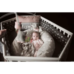 TiSsi® Boxbekleding Grijs Met Sterren -Winkel Voor Kinderproducten tissi boxbekleding grijs met sterren a252125 2