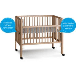 TiSsi® Co-sleeper Maxi Boxspring Natuur 50 X 90 Cm -Winkel Voor Kinderproducten tissi co sleeper maxi boxspring natuur 50 x 90 cm a299775 2