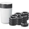Tommee Tippee Luieremmer Twist & Click Advanced , Incl. 19 Cassettes Met Antibacteriële Film Van Duurzame Oorsprong Green In Wit. 1 Tommee Tippee Luieremmer Twist & Click Advanced , Incl. 19 Cassettes Met Antibacteriële Film Van Duurzame Oorsprong Green In Wit. -Winkel Voor Kinderproducten tommee tippee luieremmer twist amp click advanced incl 19 cassettes met antibacteriele film van duurzame oorsprong green in wit a379734