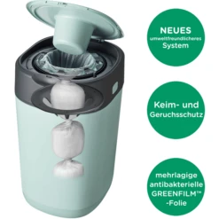 Tommee Tippee Twist & Click Advanced Luieremmer, Incl. 7 Cassettes Met Duurzaam, Antibacterieel Green Folie In Groen 10 Tommee Tippee Twist & Click Advanced Luieremmer, Incl. 7 Cassettes Met Duurzaam, Antibacterieel Green Folie In Groen -Winkel Voor Kinderproducten tommee tippee twist click advanced luieremmer incl 7 cassettes met duurzaam antibacterieel green folie in groen a319676 3