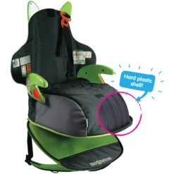Trunki BoostApak Zwart Met Groen -Winkel Voor Kinderproducten trunki boostapak zwart met groen a270087 4