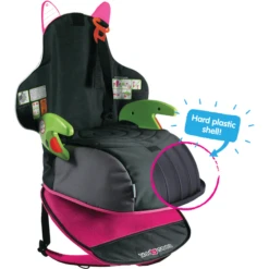 Trunki BoostApak Zwart Met Roze -Winkel Voor Kinderproducten trunki boostapak zwart met roze a270091 4
