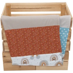 Ullenboom Babydeken & Knuffeldeken 100X140 Cm Regenboog -Winkel Voor Kinderproducten ullenboom babydeken knuffeldeken 100x140 cm regenboog a320988 4