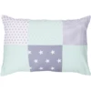 Ullenboom Patchwork Kussensloop 40 X 60 Cm Mint Grijs -Winkel Voor Kinderproducten ullenboom patchwork kussensloop 40 x 60 cm mint grijs a268251